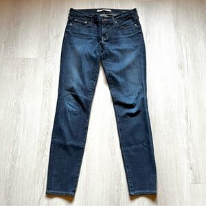 Big Star Women's Indigo Alex Skinny Mid-Rise Omni Lift & Tuck Jeans Size 28